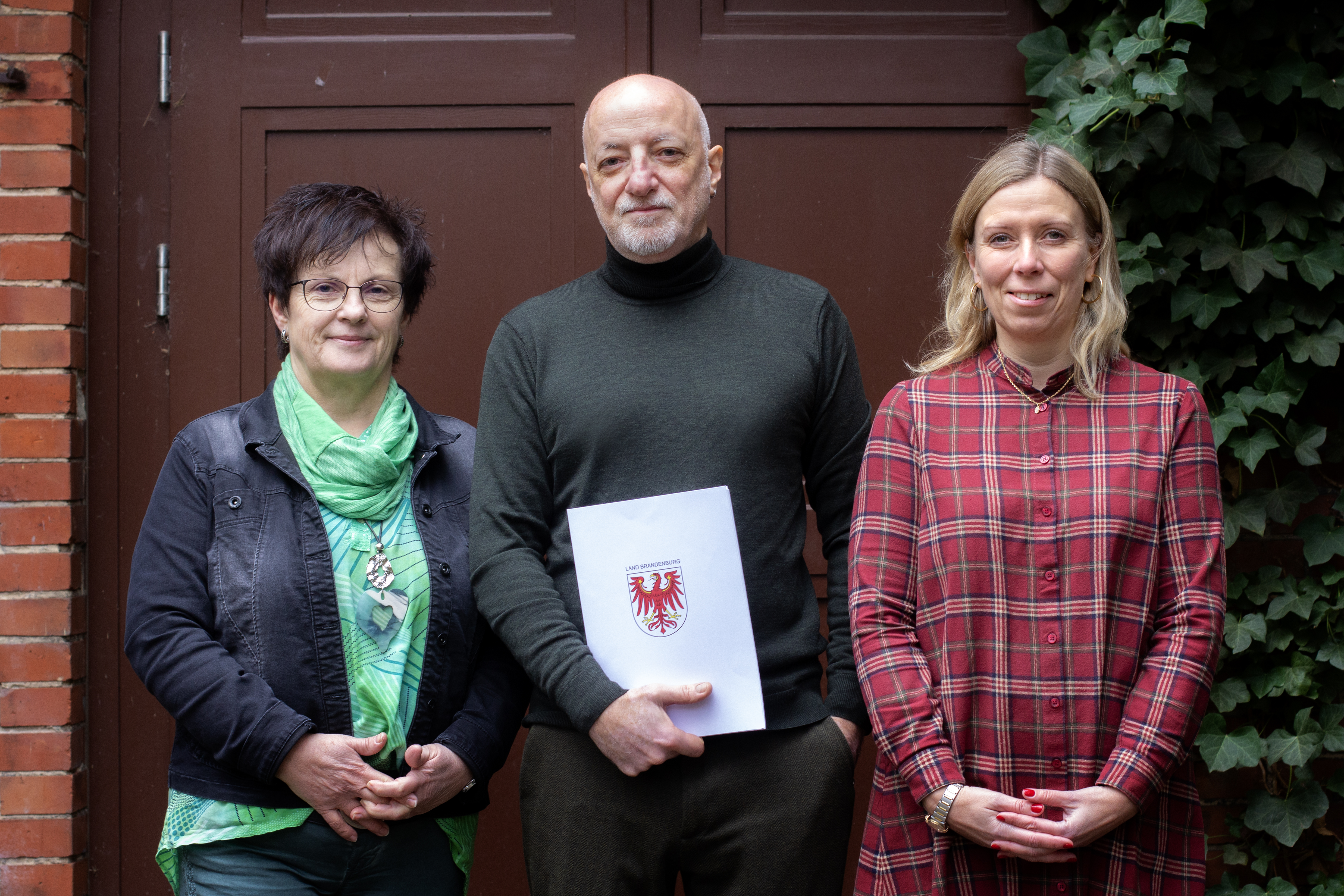 Marion Krüger, Rafael Cardoso und Anna-Dorothea Ludewig